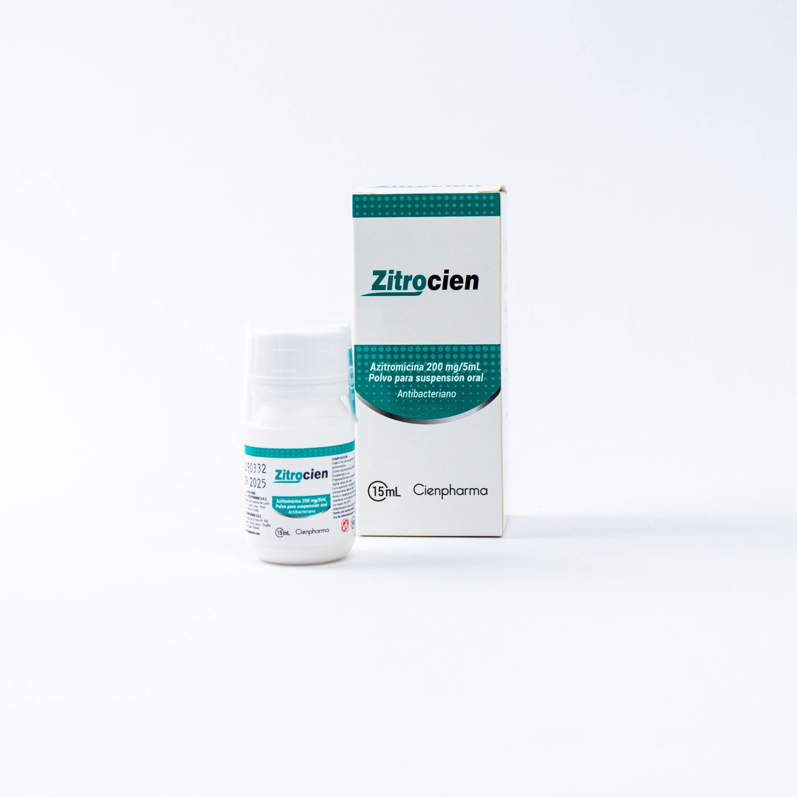 Zitrocien en frasco