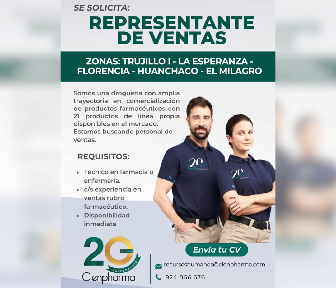 Home Representante De Ventas